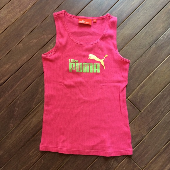 I Like Puma Logo Tank Top - Picture 1 of 4